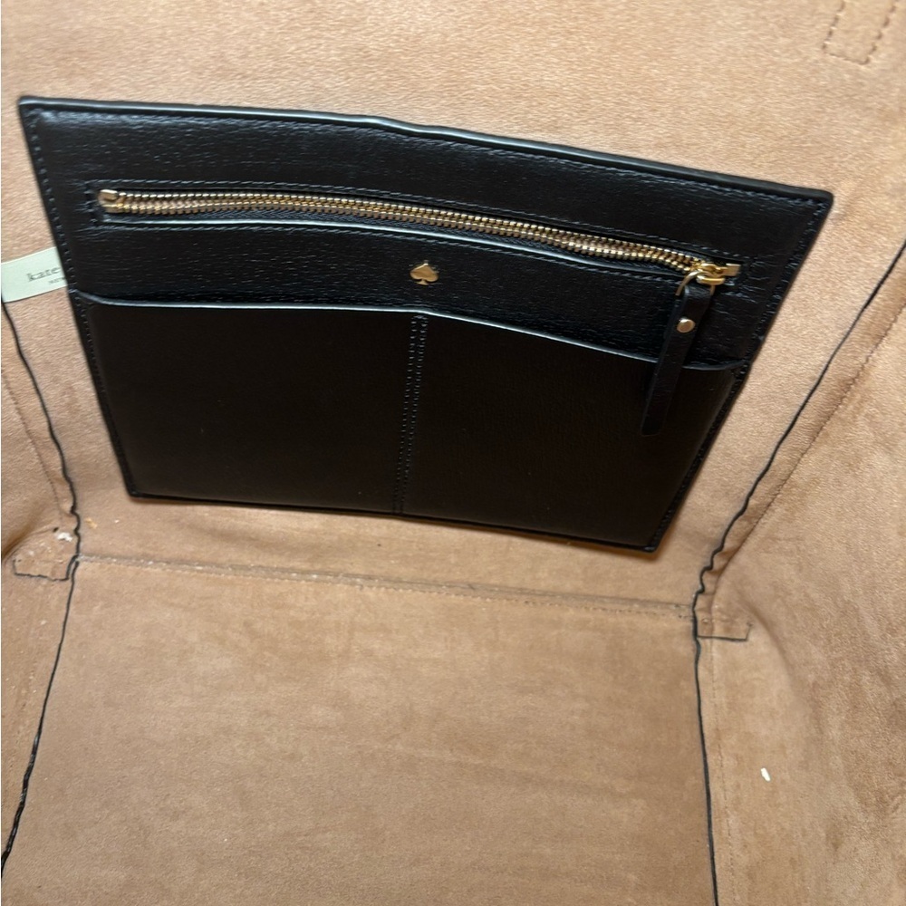 Kate Spade Black Olive Drive Brigette Tote with Bow Accent - Picture 6 of 6